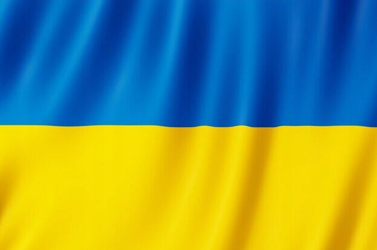 Solidarni z Ukrainą – Flaga Ukrainy